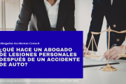 abogado de lesiones personales autos accidente