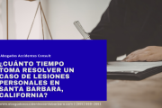 cuánto tarda caso de lesiones Santa Barbara
