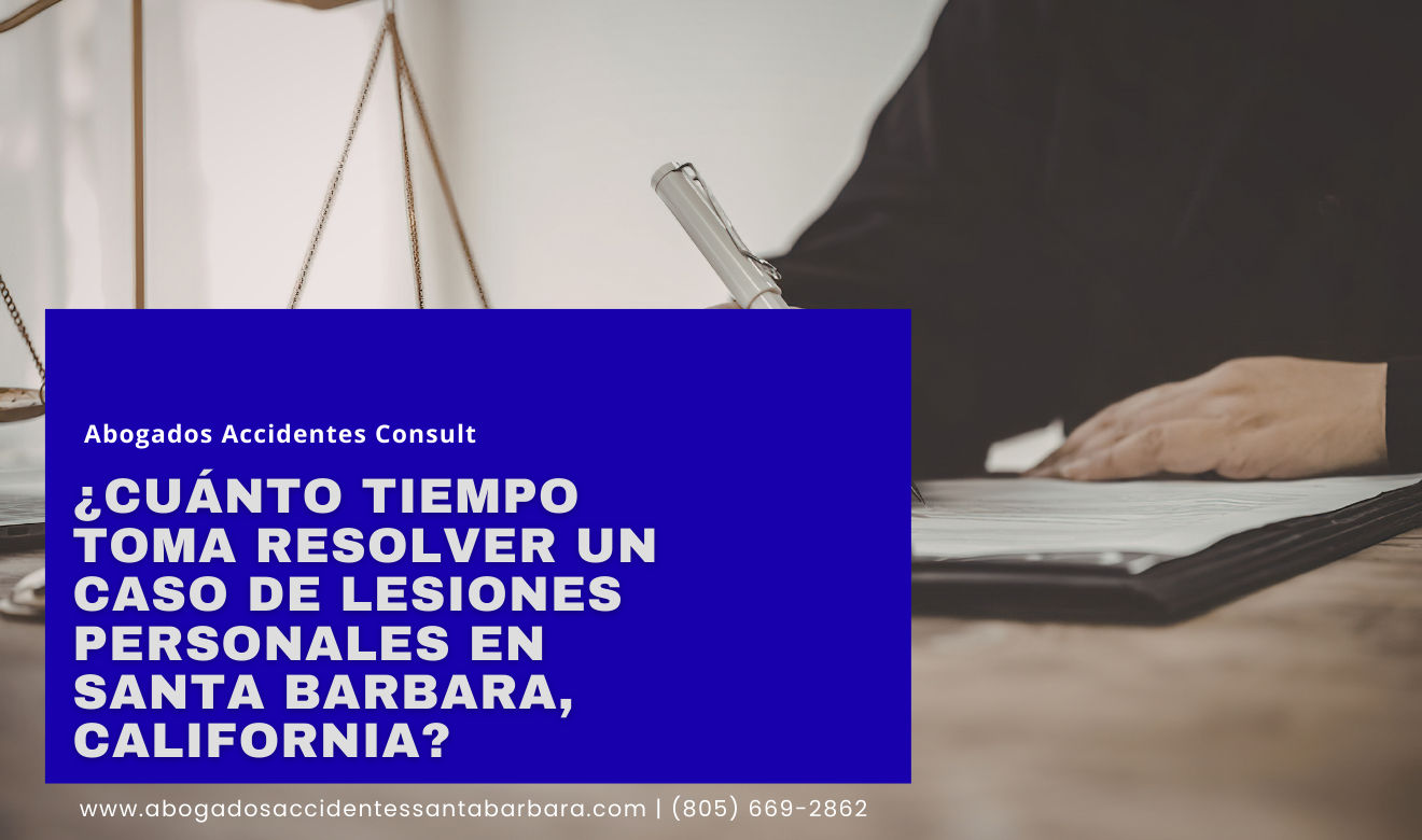 cuánto tarda caso de lesiones Santa Barbara