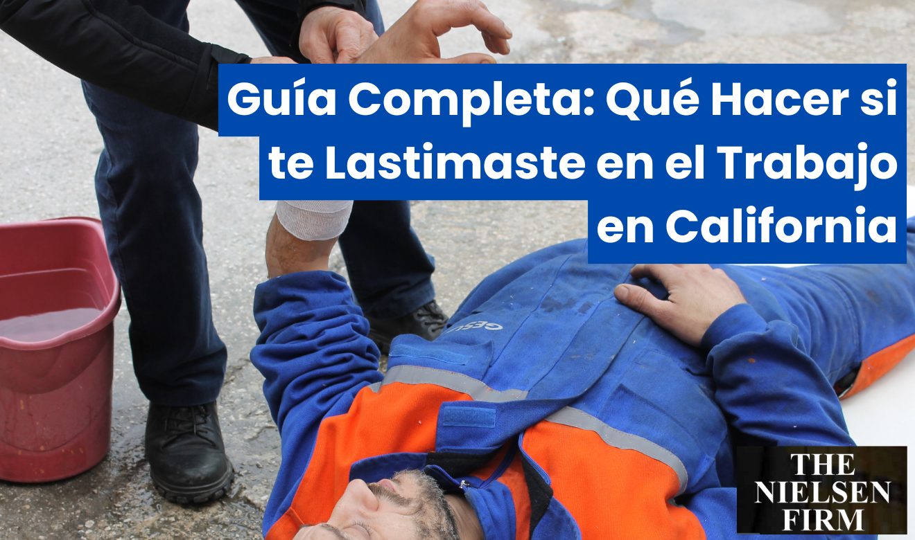 me lastimé en el trabajo qué hago ahora